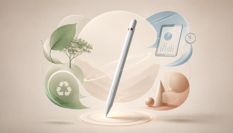 無紙化辦公的品牌符號,電容筆傳遞企業 “高效、現代” 的形象