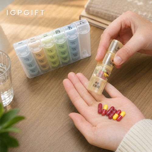 一周一天4格藥盒