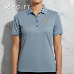 女士休閒圓領Polo衫