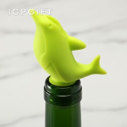 矽膠海豚酒塞