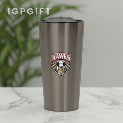 定製時尚金屬旅行杯 - 16 oz. - 全彩印刷