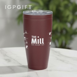 節日喜悅真空保溫杯