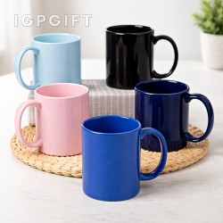 現代色釉陶瓷杯