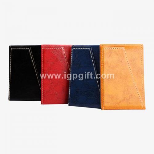 Foldable card protector with holder