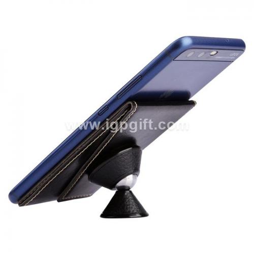 Foldable card protector with holder