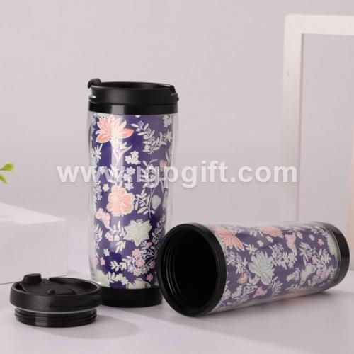 Double Layer Color-Changing Advertising Cup