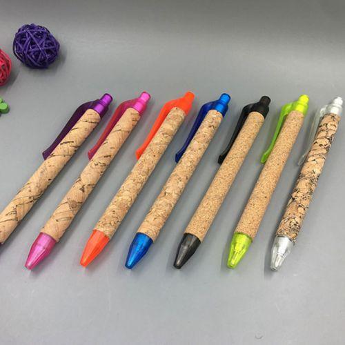 Press-type Eco-friendly Cylinder Paper Ballpoint Pen