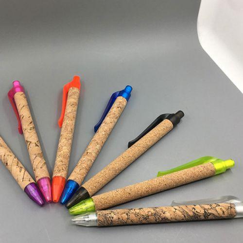 Press-type Eco-friendly Cylinder Paper Ballpoint Pen