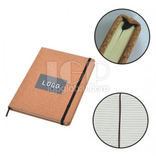 Recycle Cork Cover Business Notebook