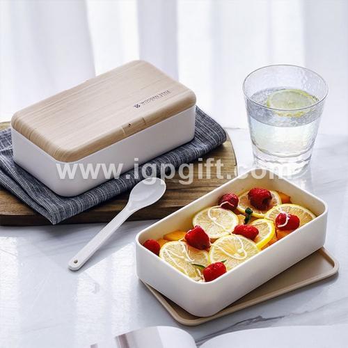 Nordic style double layer lunch box