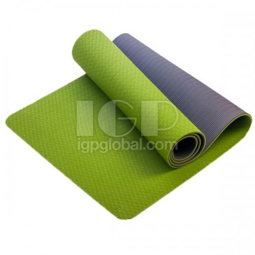 Double-layer Two-Color Yoga Mat