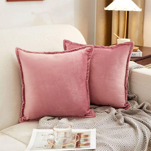 Simple Style Solid-color Throw Pillow