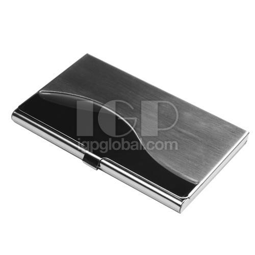 Curved Metal Card Case 