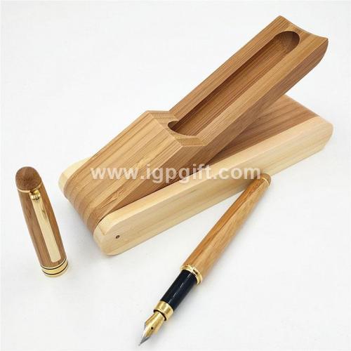 Eco-friendly bamboo pen set