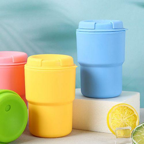 Portable Water Cup with Straw Hole