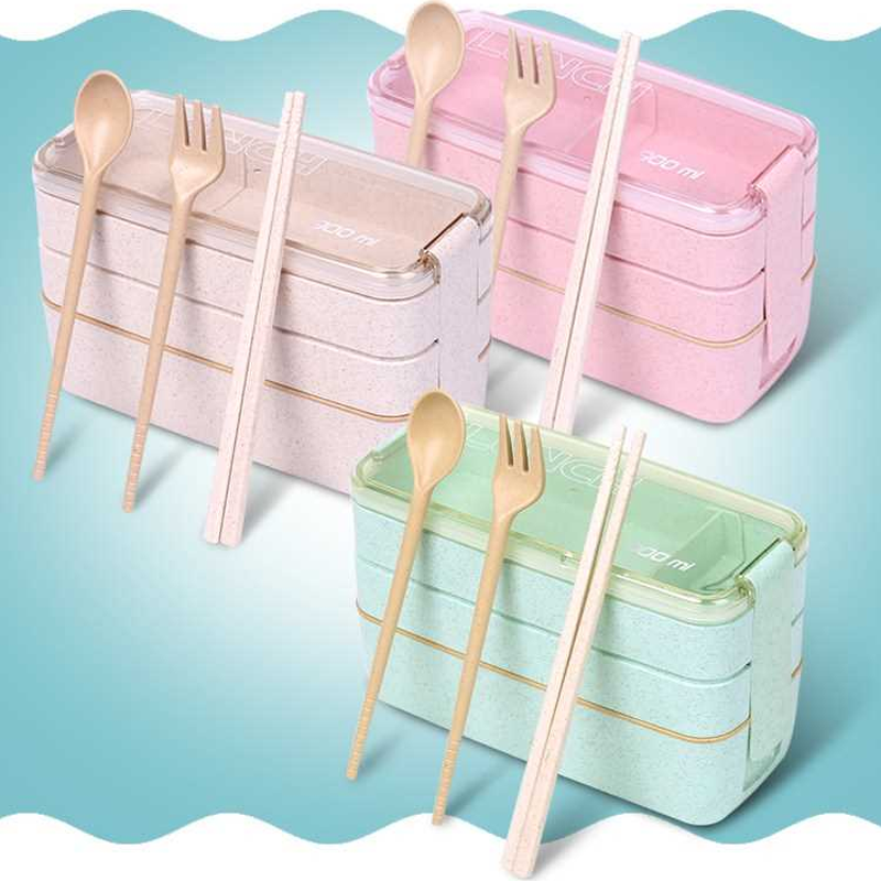 小麥日式便當盒