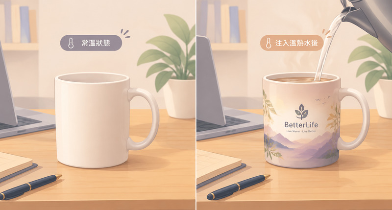 溫熱觸發專屬驚喜,變色杯互動深化品牌記憶