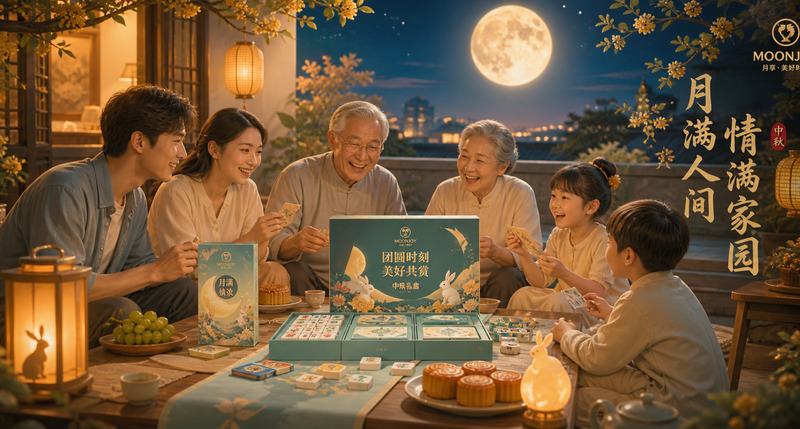 中秋禮品融合棋牌娛樂，以互動體驗留存品牌記憶