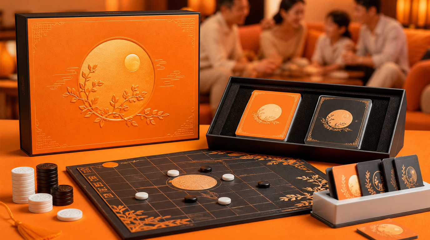 中秋禮品融合棋牌娛樂，以互動體驗留存品牌記憶
