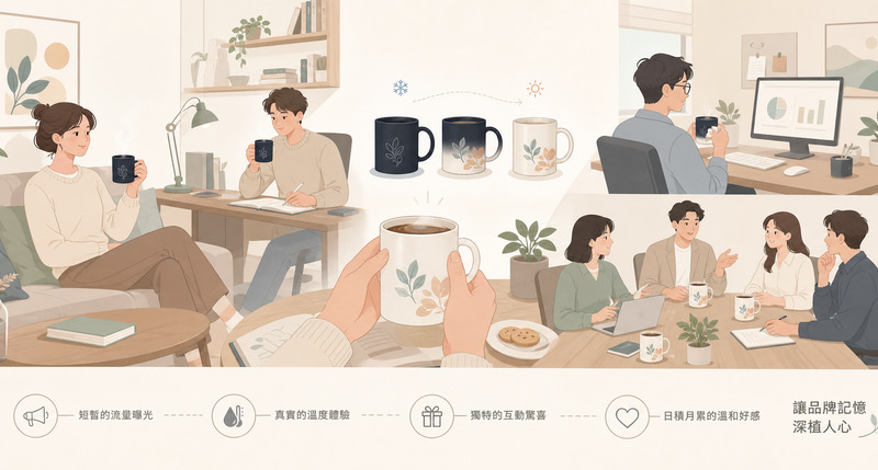 溫熱觸發專屬驚喜,變色杯互動深化品牌記憶